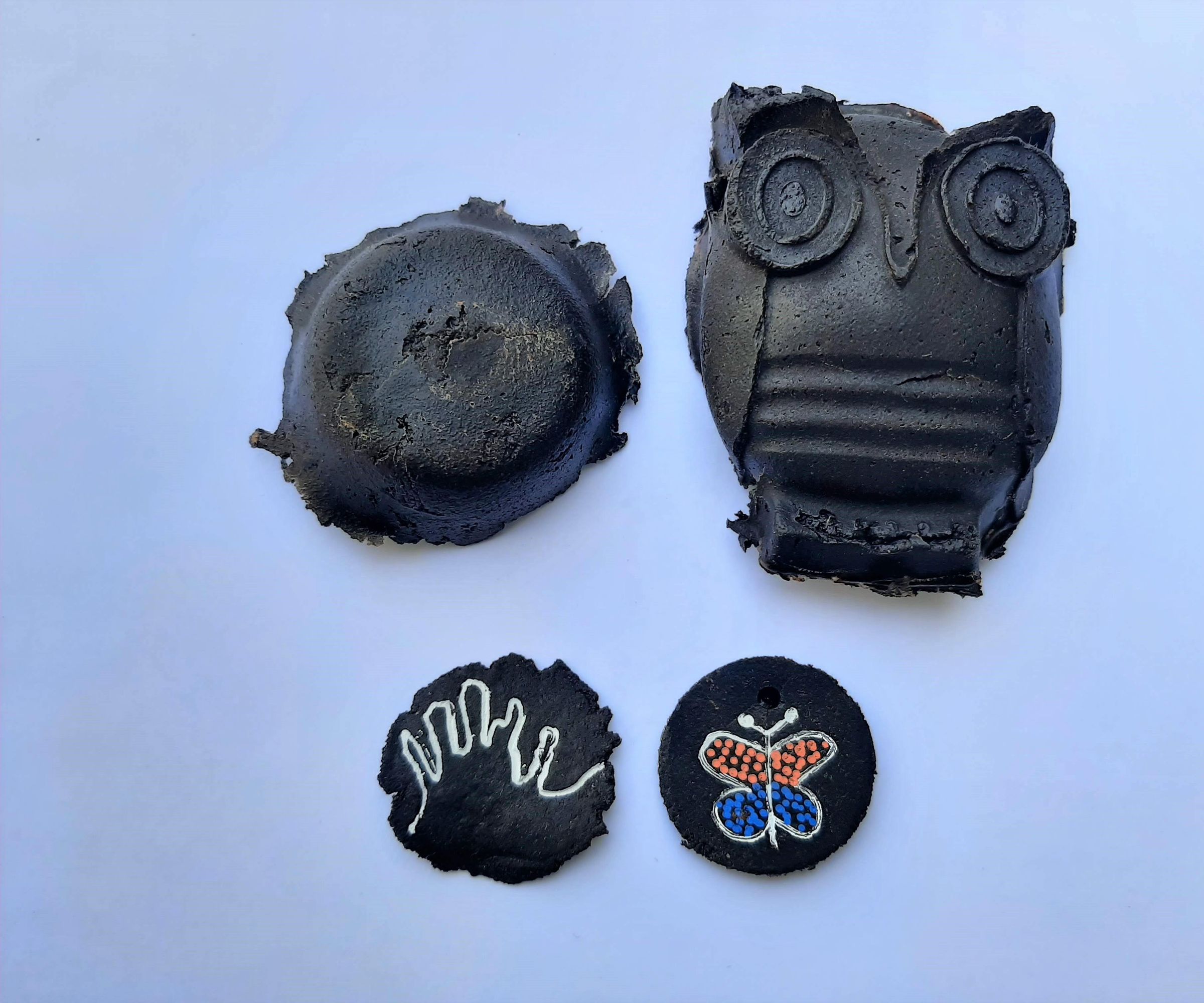 Turkish Coffee Based Bioplastic Objects