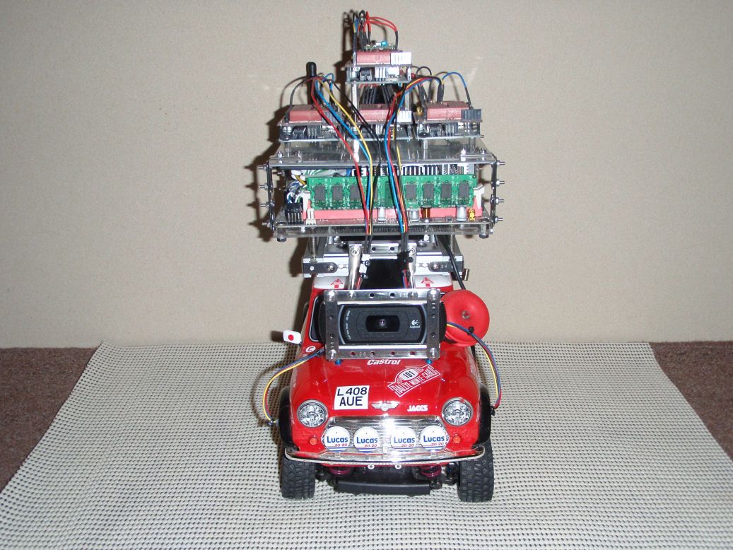 Car No.05 Altered  Programmed Automatic Driving Car (Yogurt Version)