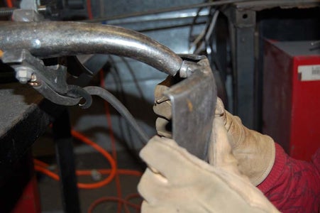 Setting Up for the Weld
