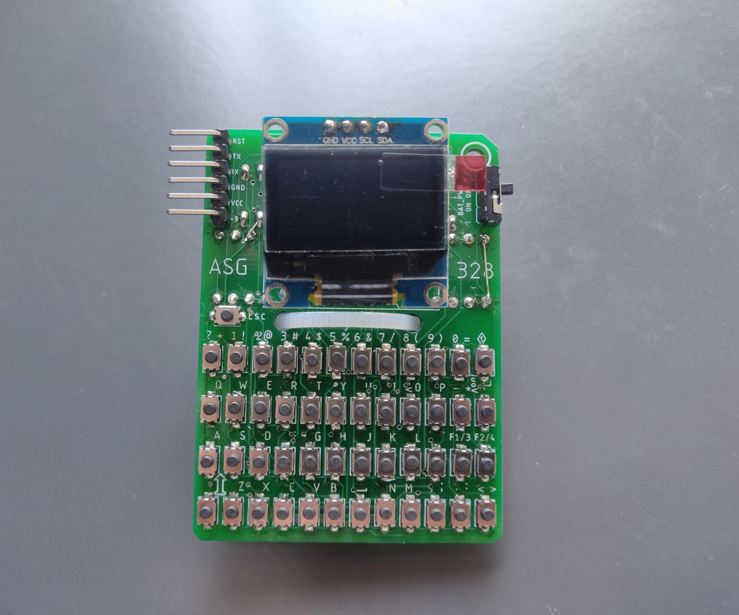 Tiny Handheld BASIC Computer
