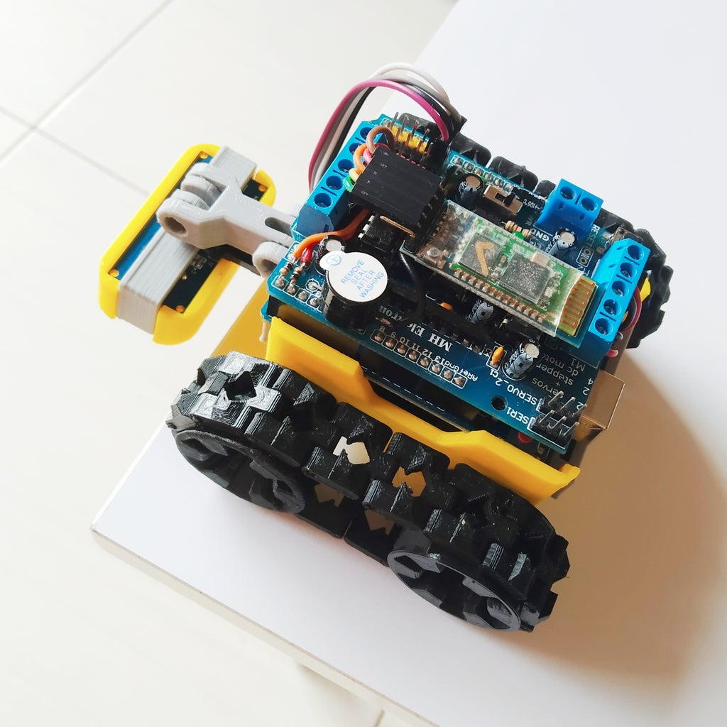 How to Build SMARS Robot - Arduino Smart Robot Tank Bluetooth : 16 ...