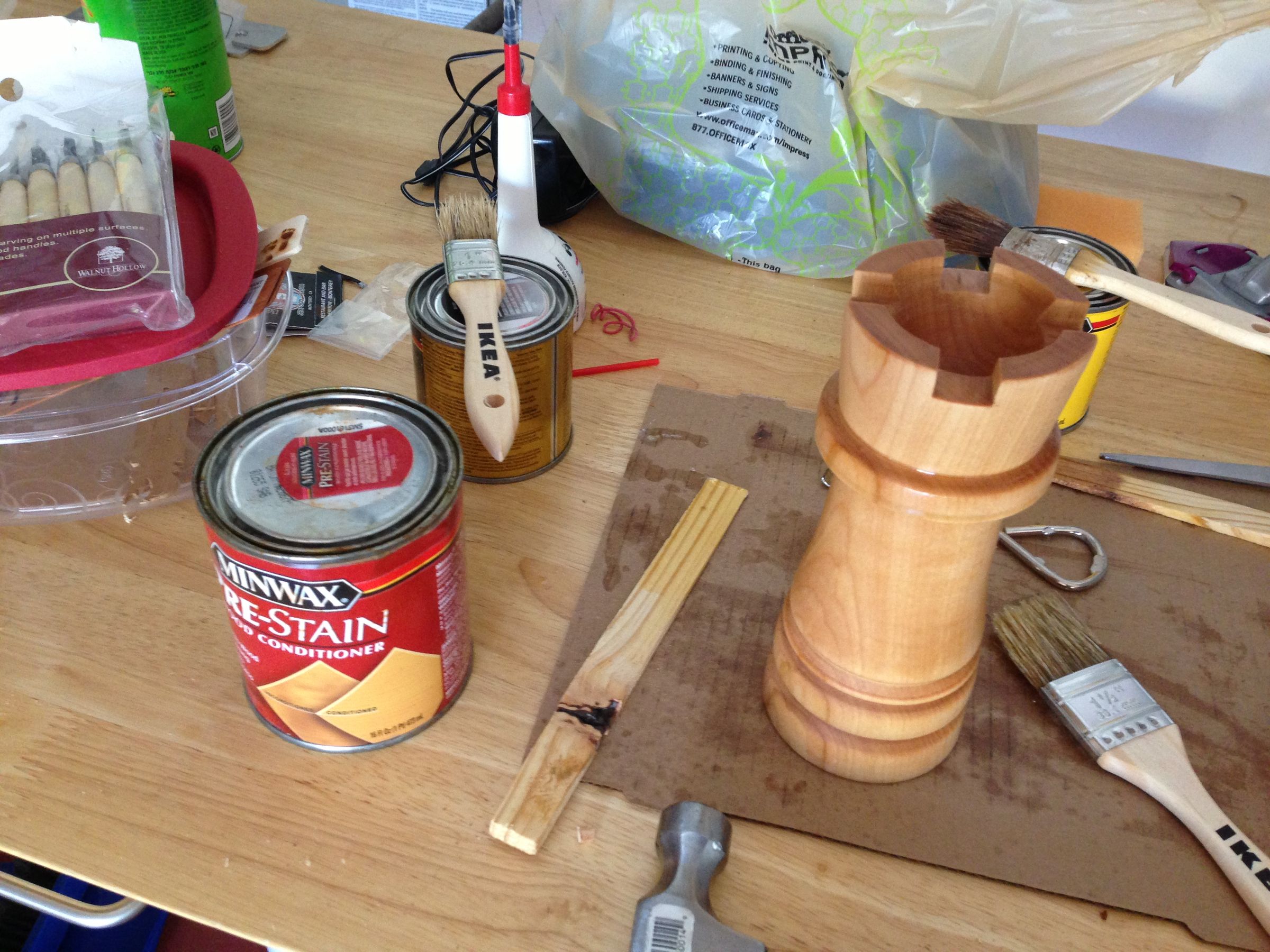 Wooden Chess Rook Piece for the Coffee Table : 9 Steps (with Pictures ...