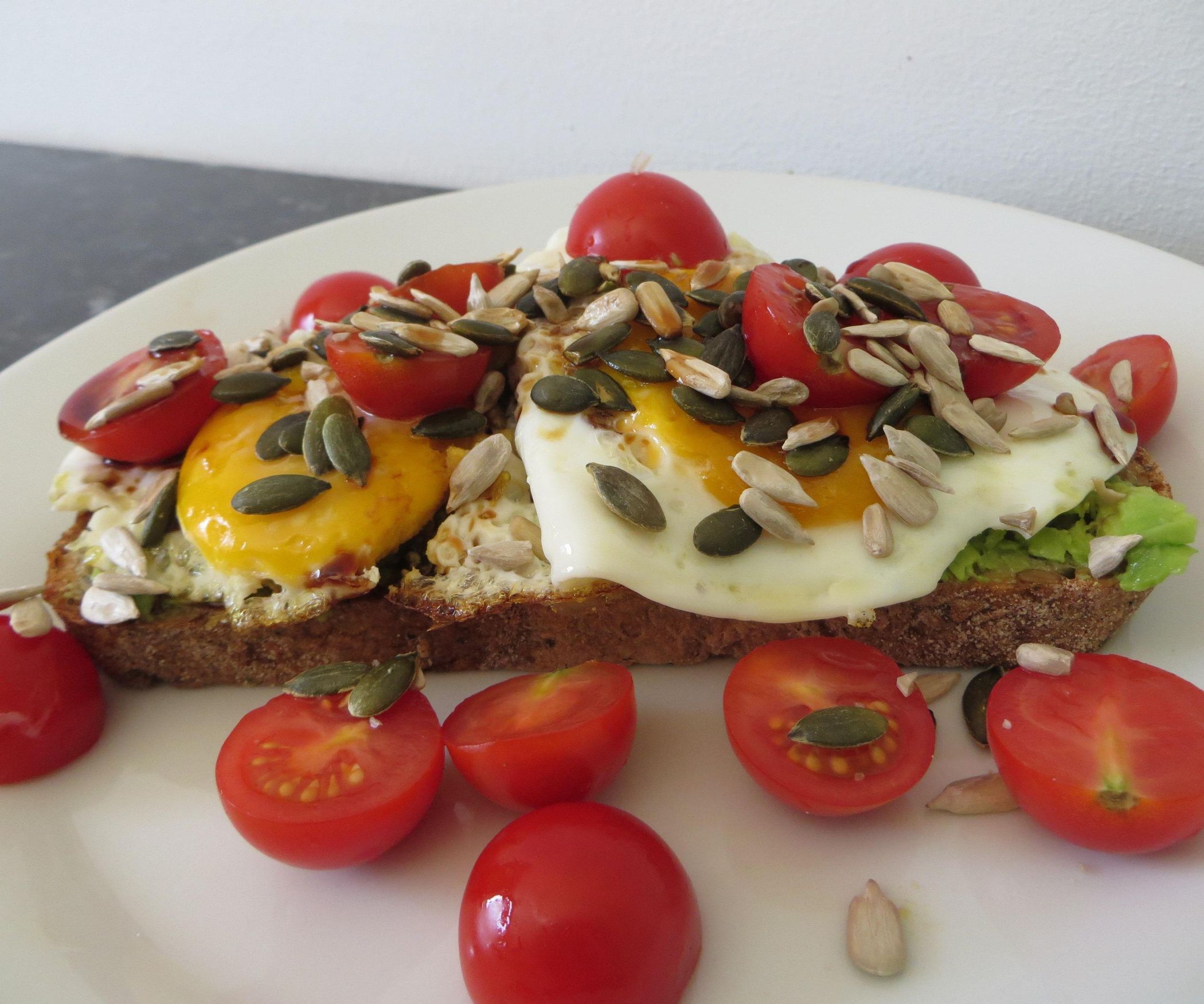 OpenFaced Egg & Avocado Sandwich 3 Steps (with Pictures) Instructables