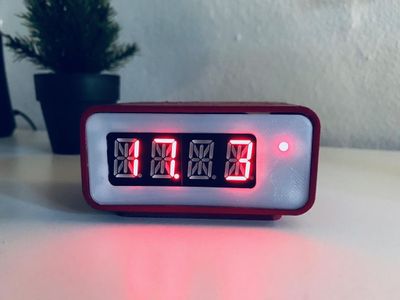 Retro Digital Clock W/ Raspberry Pi Zero : 6 Steps (with Pictures ...