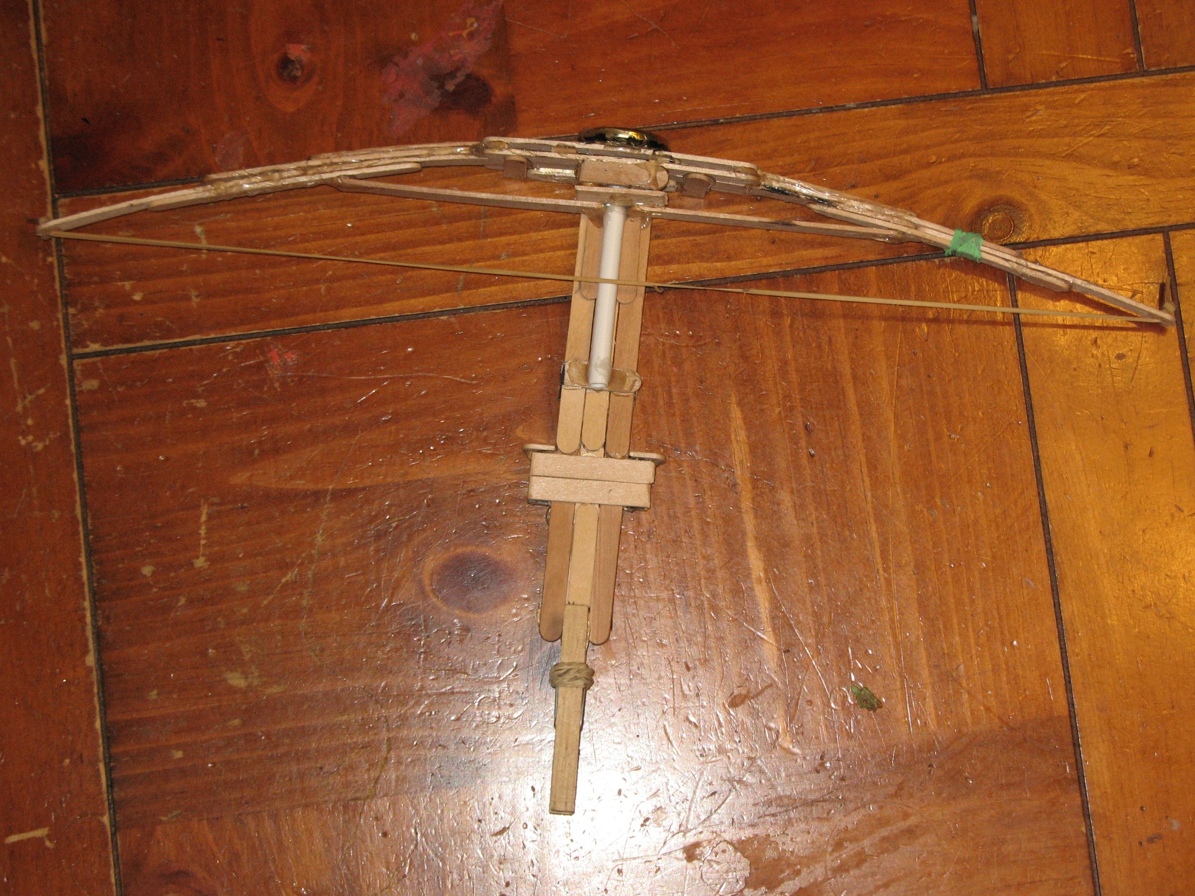 Popsicle Stick Crossbow
