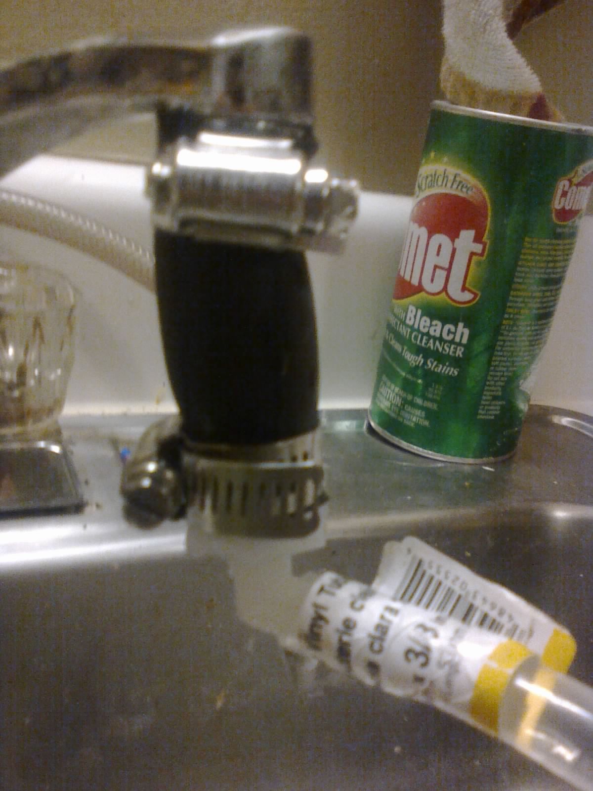 Universal Faucet Mounted Aquarium Filler (and Vacuum)