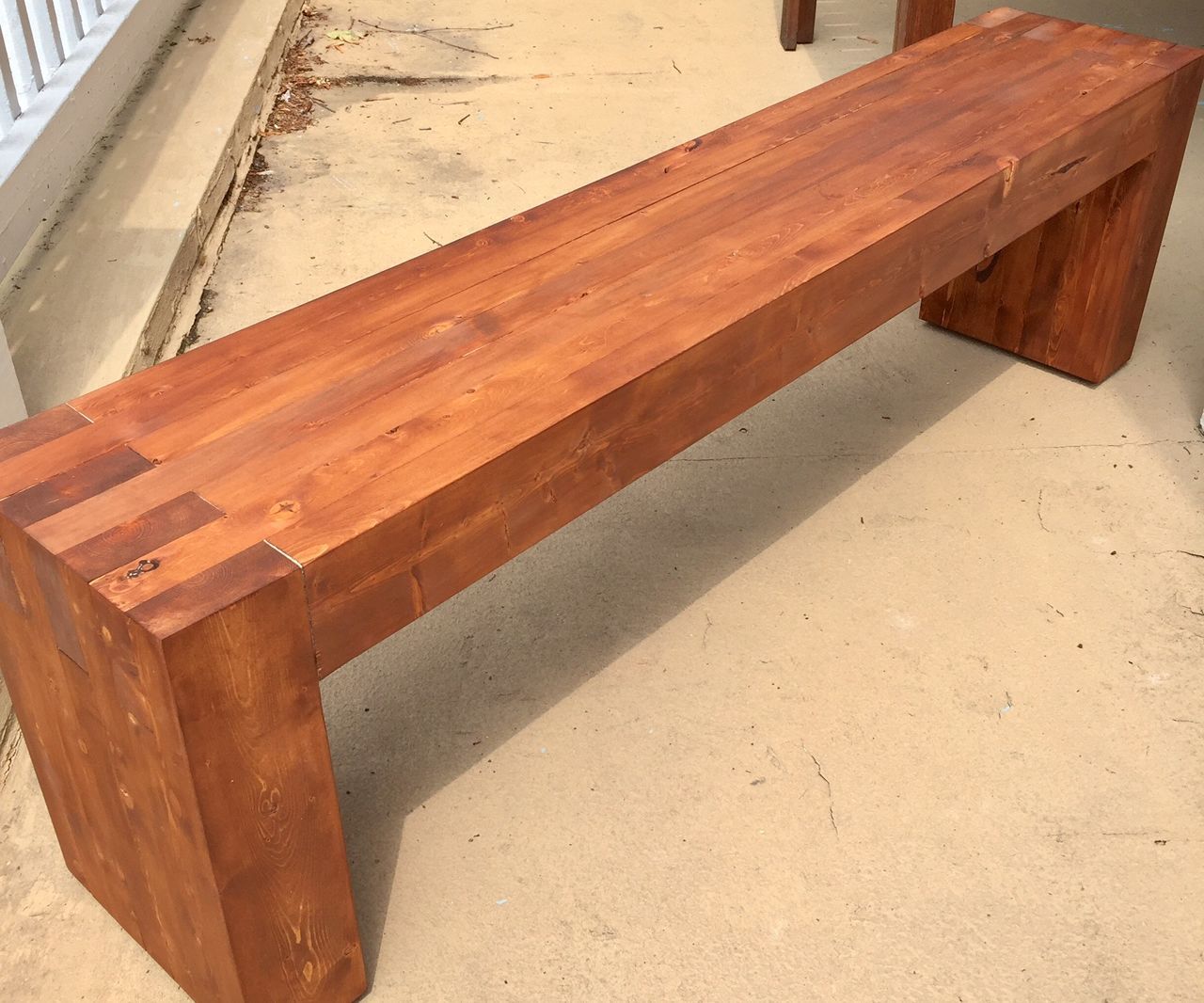 Modern Outdoor Bench : 8 Steps (with Pictures) - Instructables