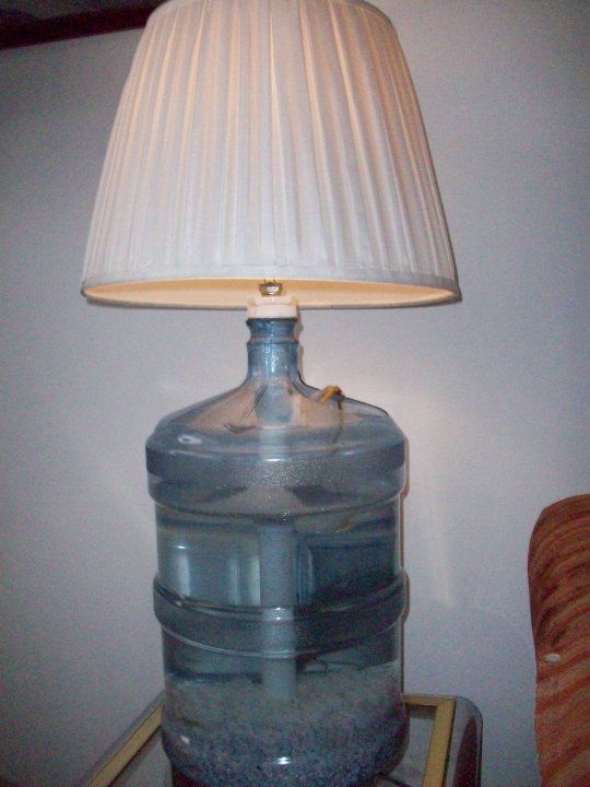 Water Jug Aquarium/lamps 5 Steps Instructables