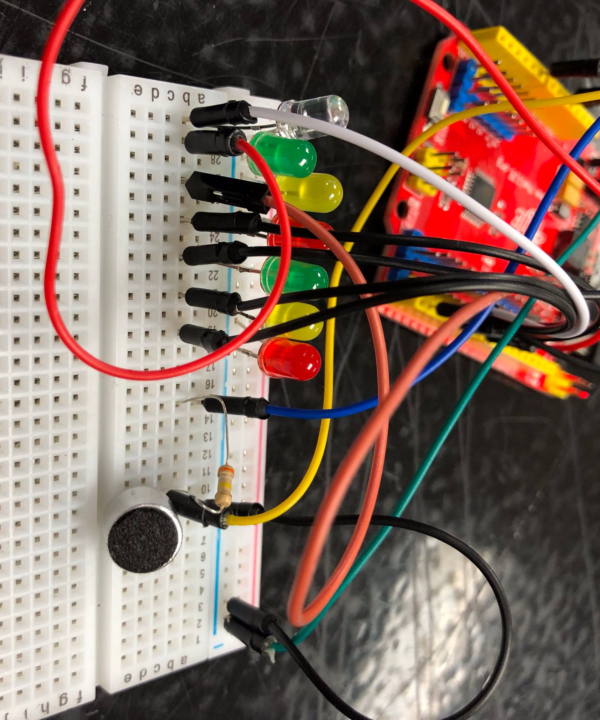 Microphone Lights LED 