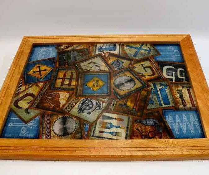 Make a Fabric Collage With Epoxy