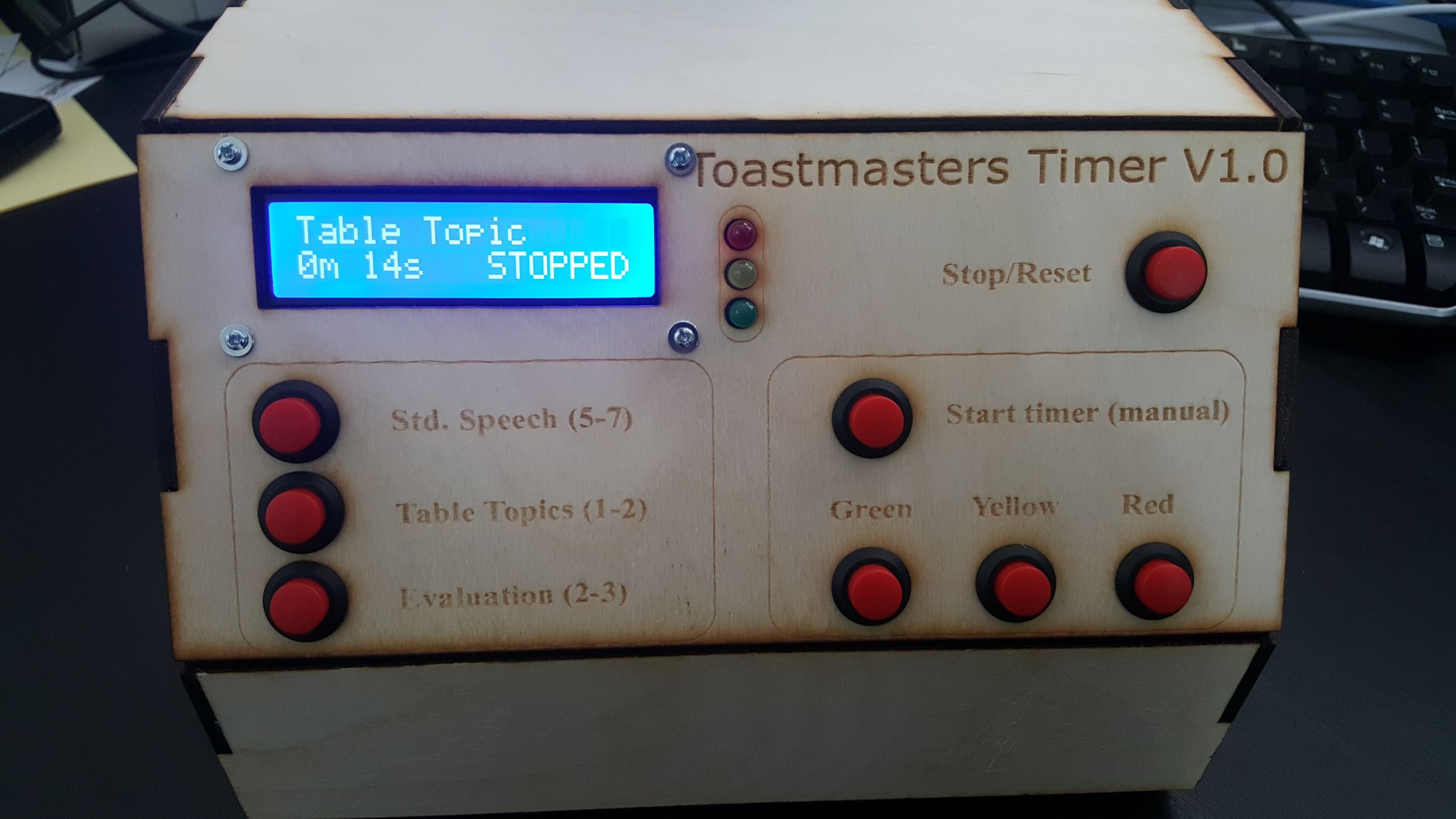 Toastmasters Timer 7 Steps (with Pictures) Instructables