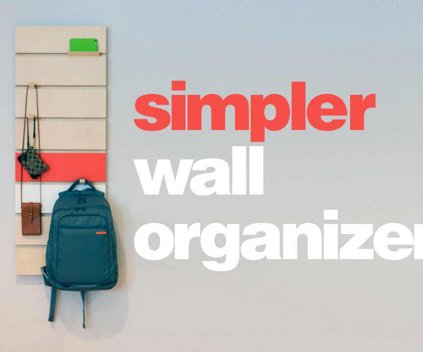Simple Wall Organizer Hanging Thing