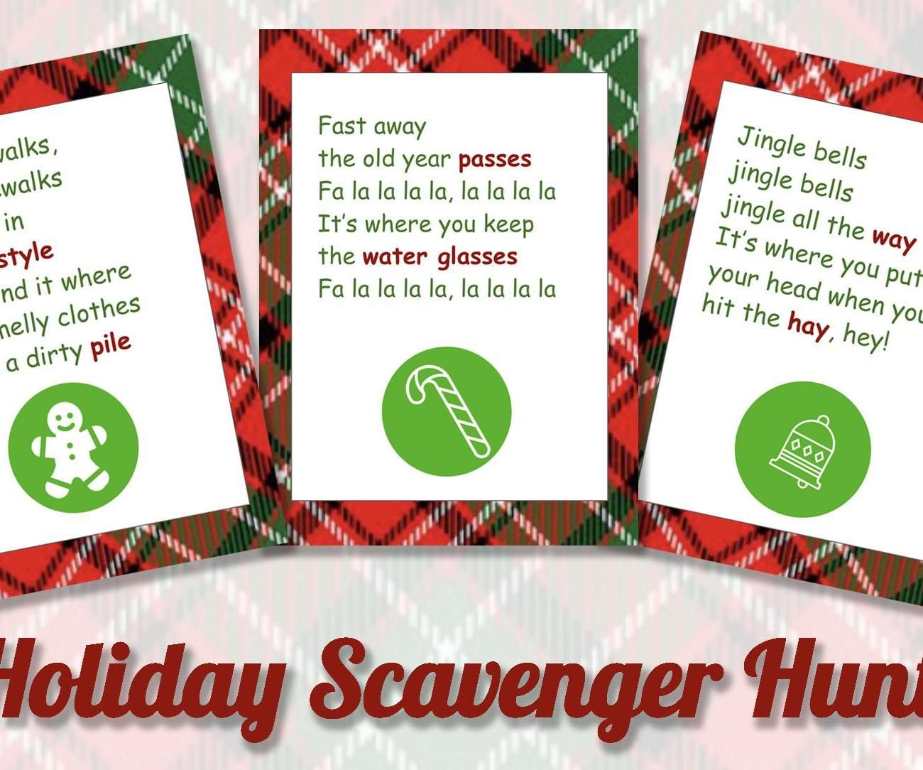 Holiday Scavenger Hunt!