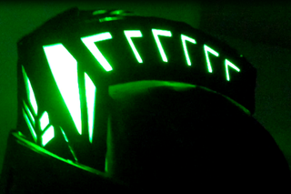 Light up online mohawk helmet