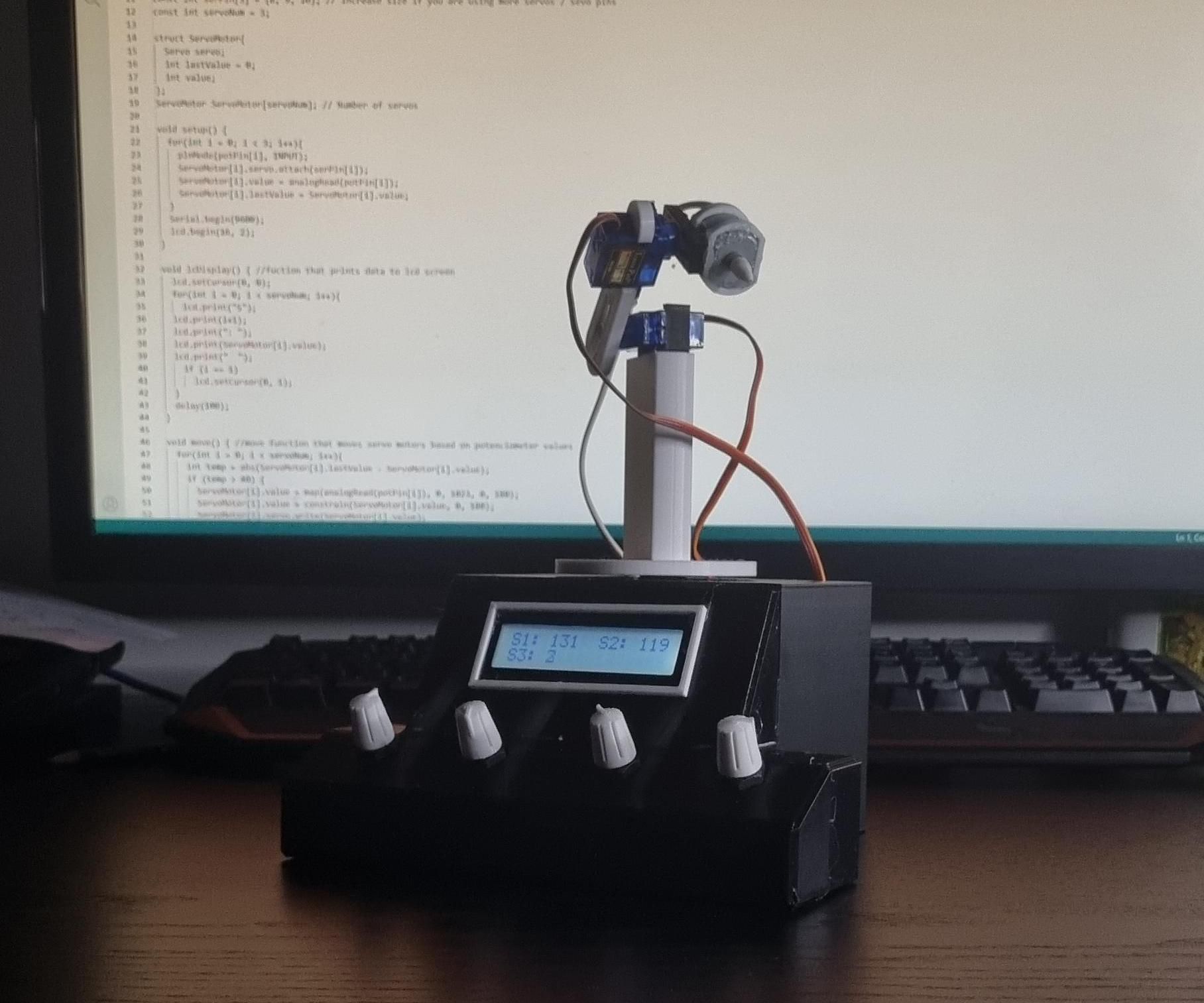 Servo-Controlled Robotic Hand Drill