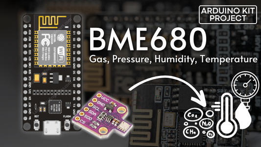 ESP8266 NodeMCU and BME680 Sensor Tutorial: Read Gas, Pressure, Humidity, Temp