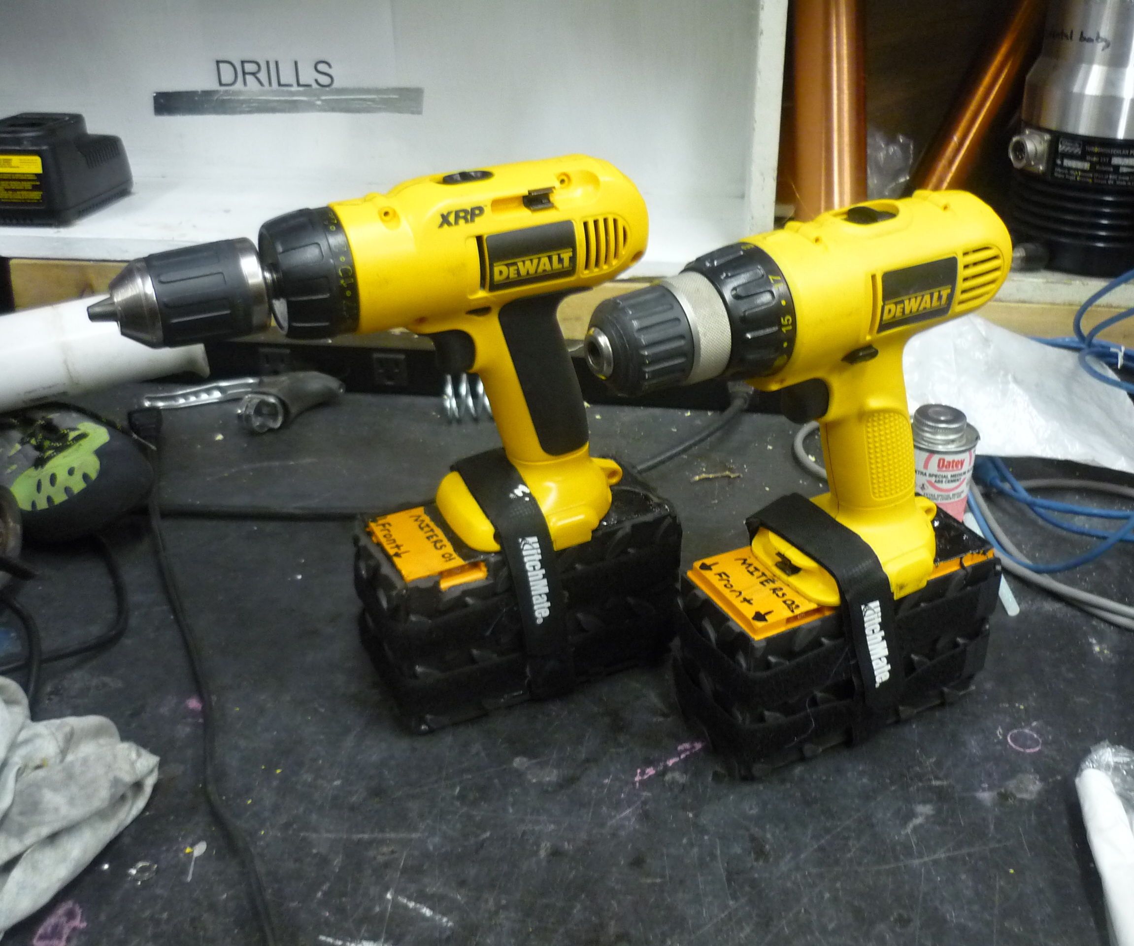 Makerspace Power Tool Upgrade: NiMh to Lithium Iron Phosphate