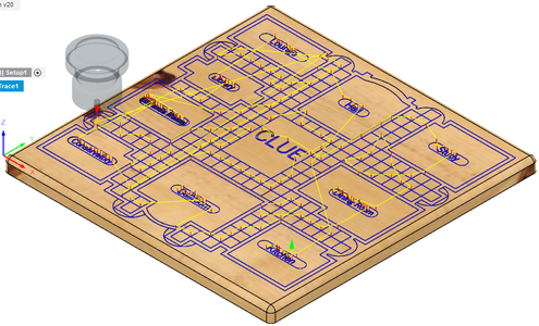 Clue Game Board, Box, and Pieces : 21 Steps (with Pictures) - Instructables