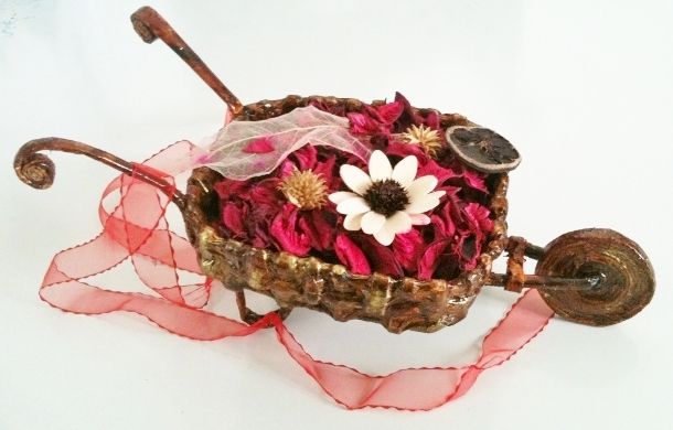 Weave A Wheel Barrow With Paper!