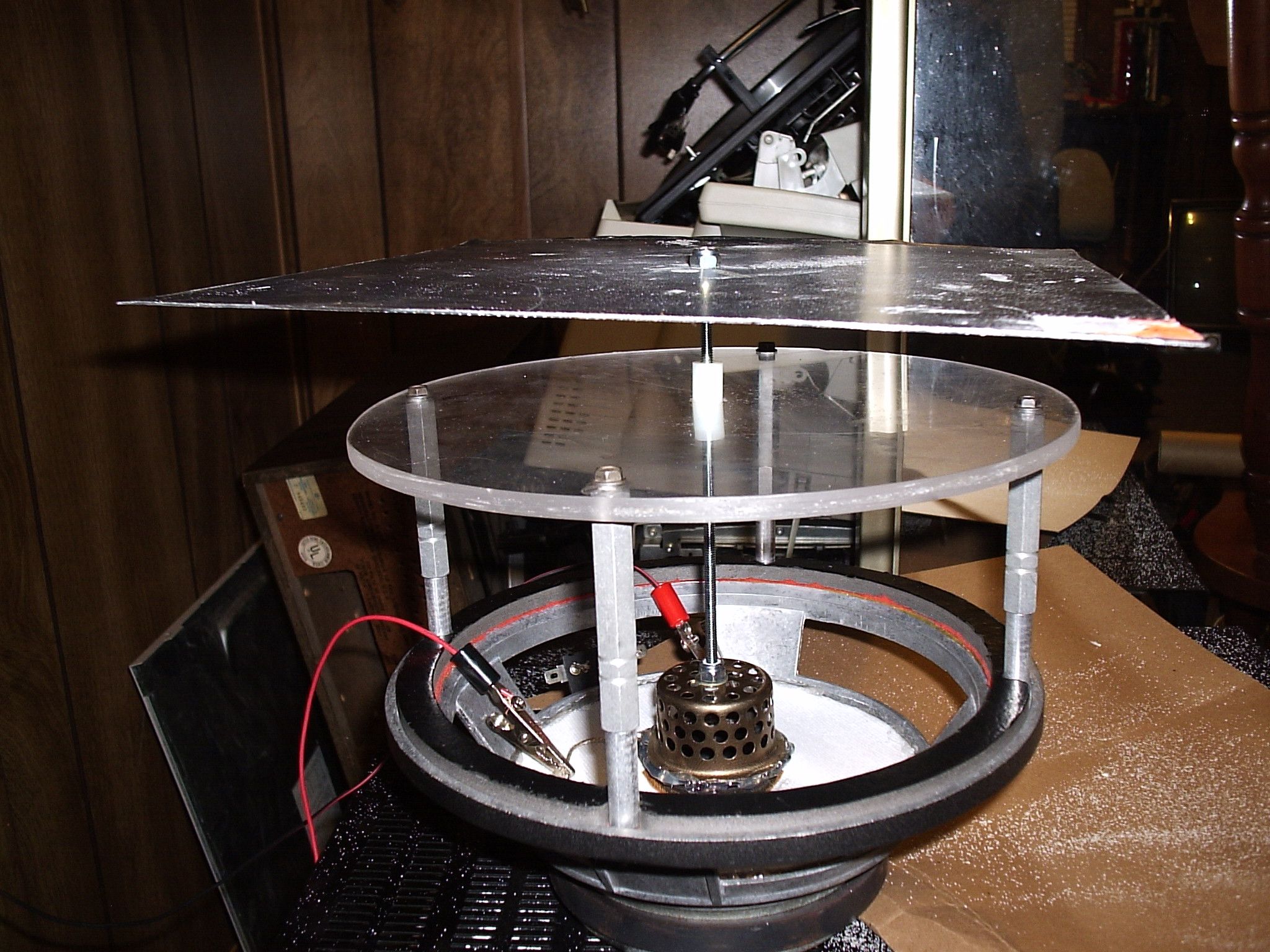 Mechanical Wave Driver for Chladni Plate