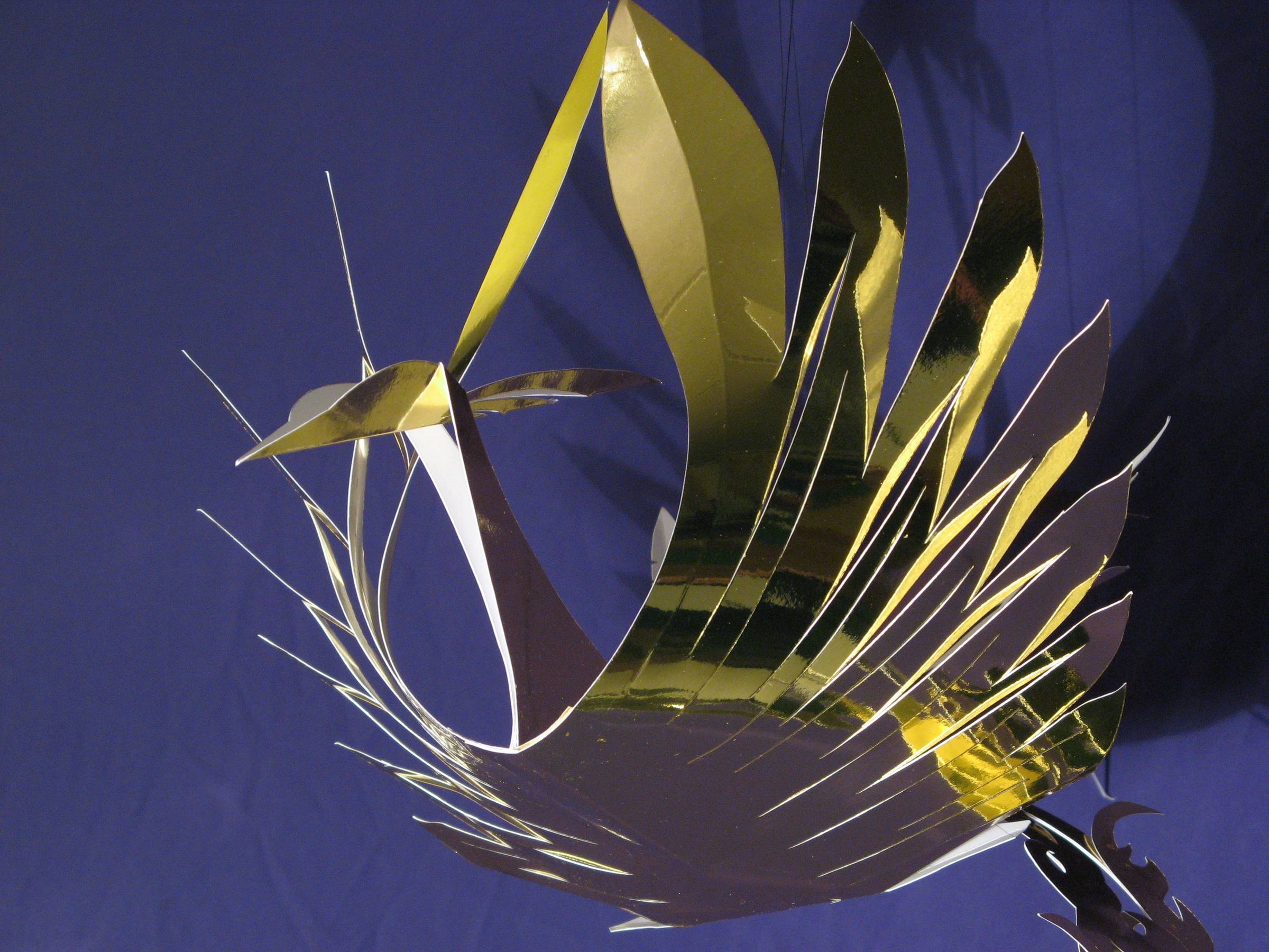 Golden Phoenix Papercraft