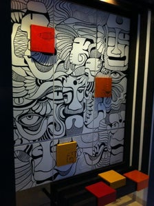 Doodle Art on Storage Unit ( Furniture Design)