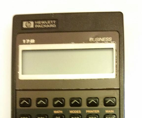HP 17b Series Calculator Repair