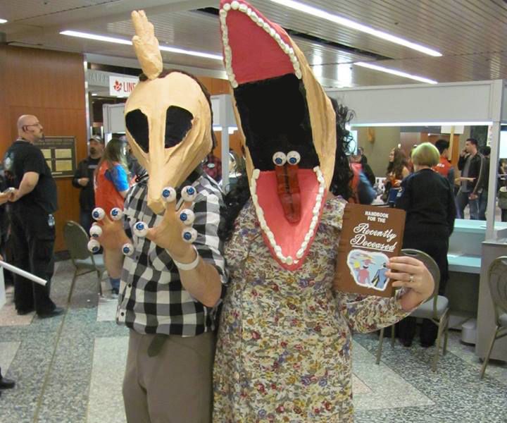 The Maitlands From Beetlejuice