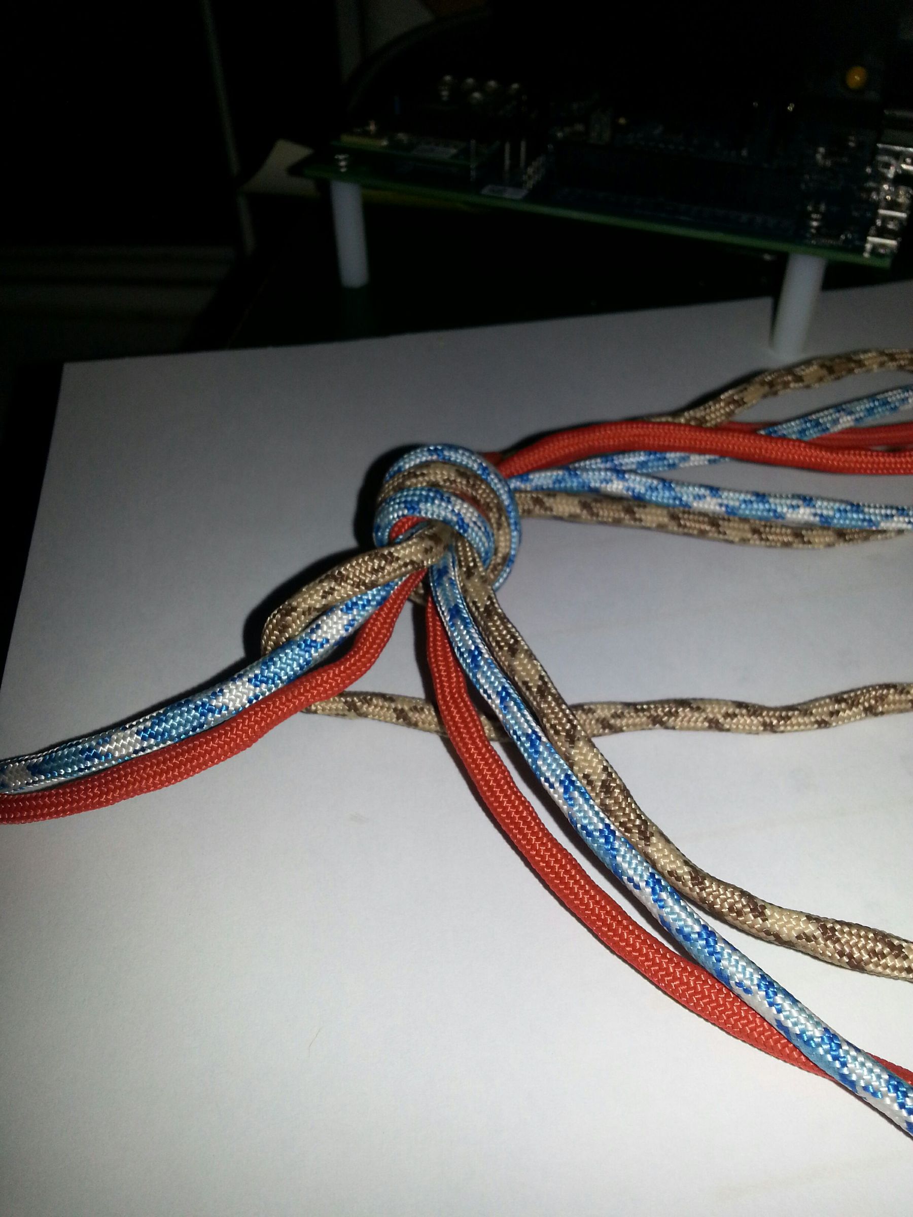 6 Strand Round Braid 3 Steps Instructables