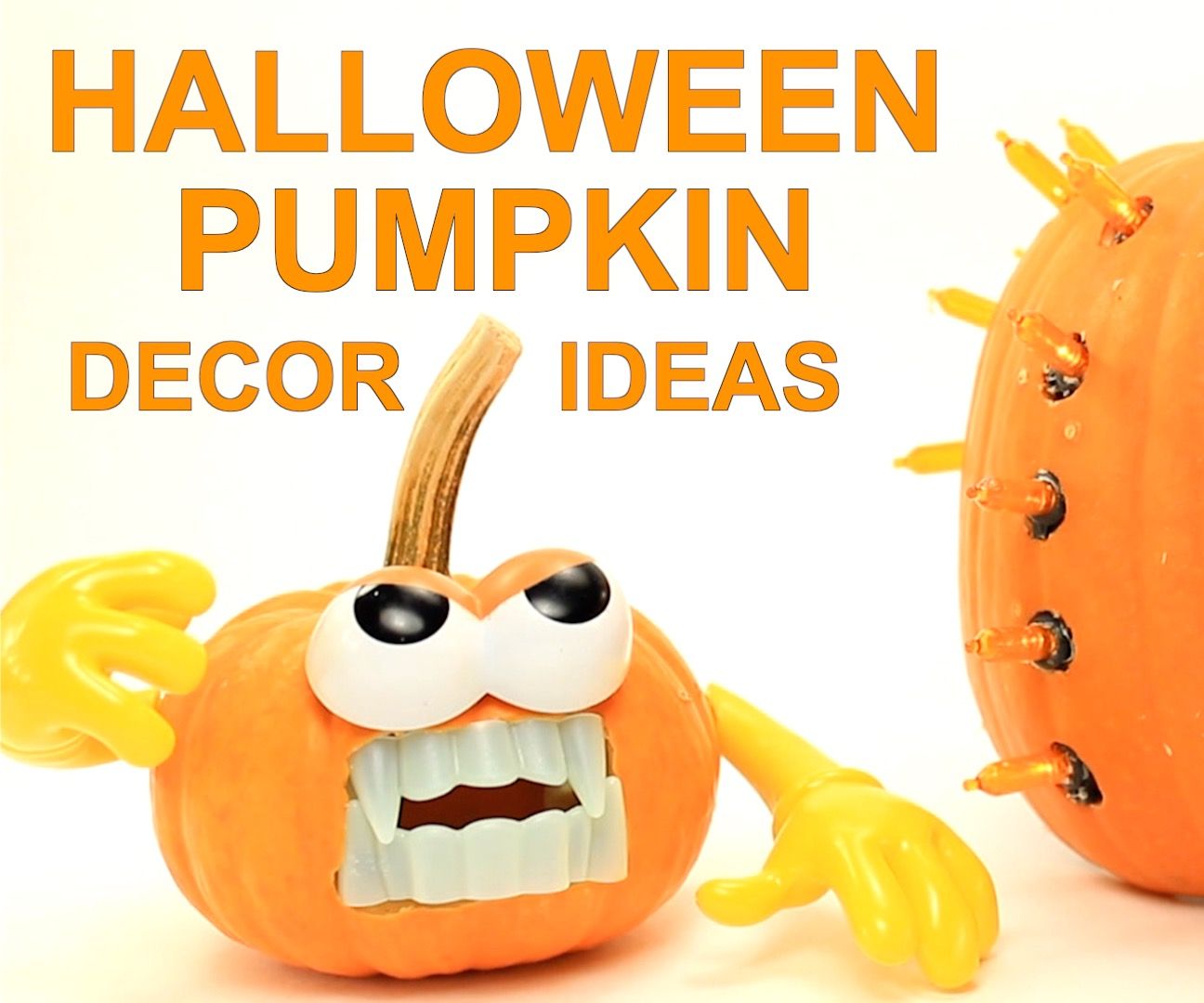Simple Halloween Pumpkin Decor Ideas