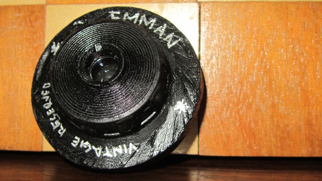 Improvised Vintage Effect Lens