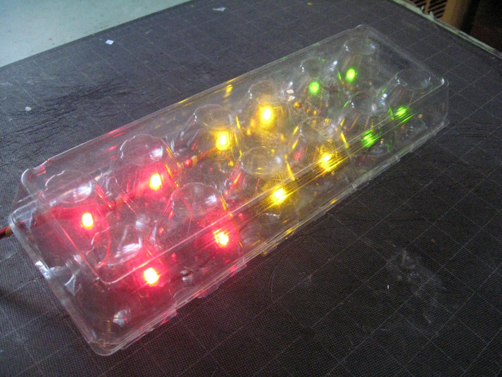 Egg Carton Night Light