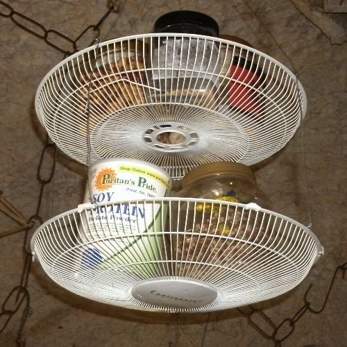 Fan Housing Baskets for Kitchen Storage