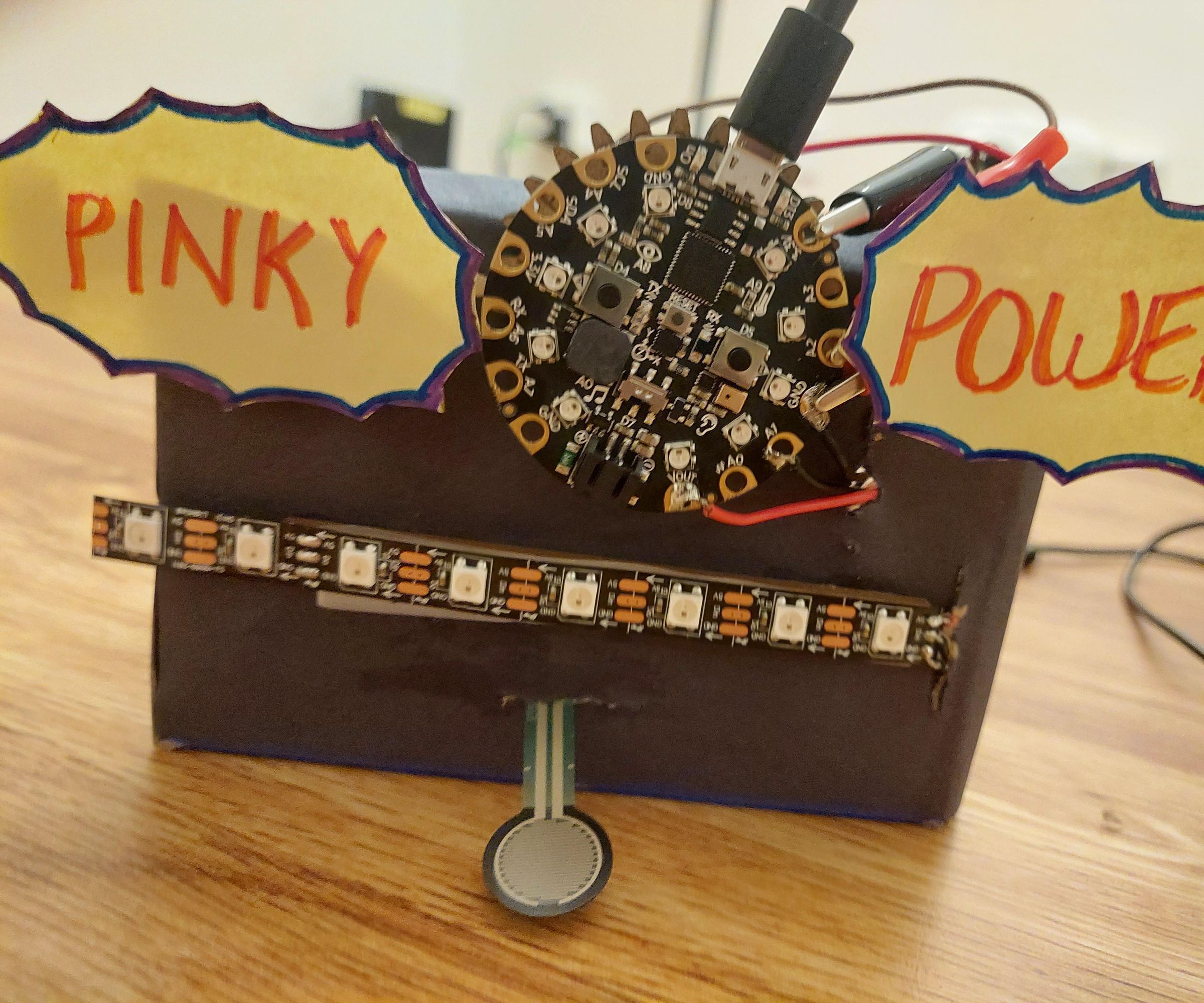 Pinky Power Arcade Inspired Game
