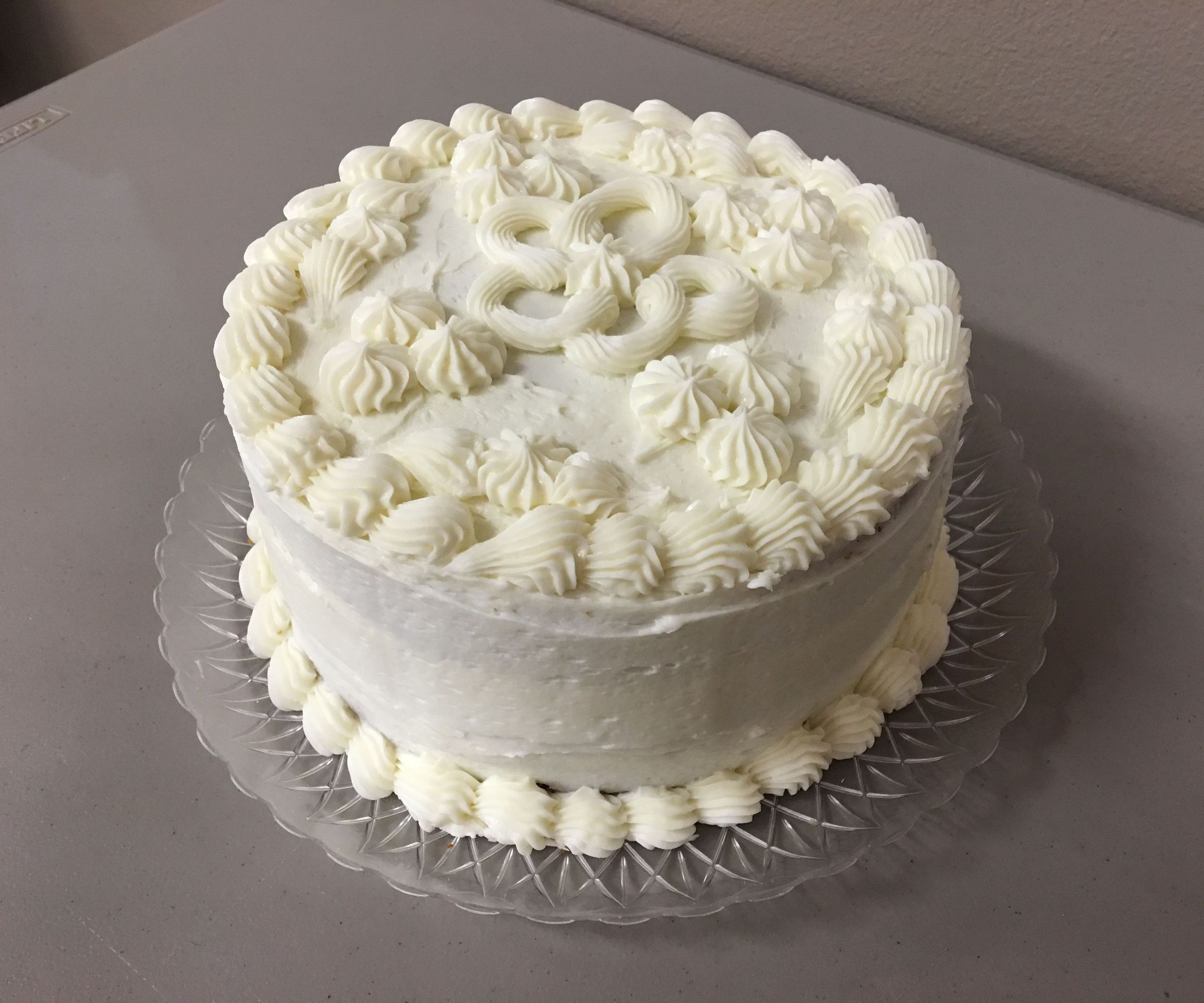 Carrot Cake With Cream Cheese Frosting
