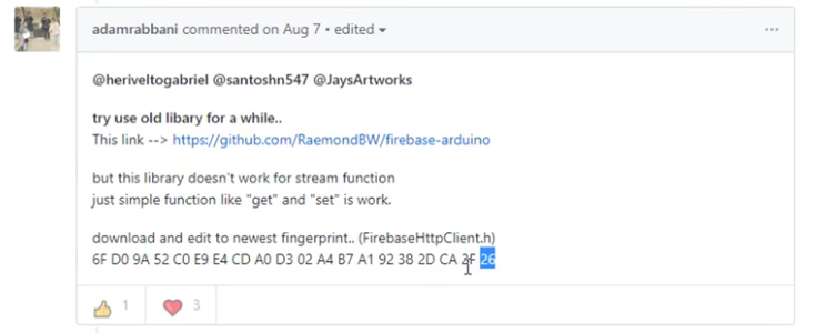 Setting Up Arduino IDE, ​Install Firebase Library: