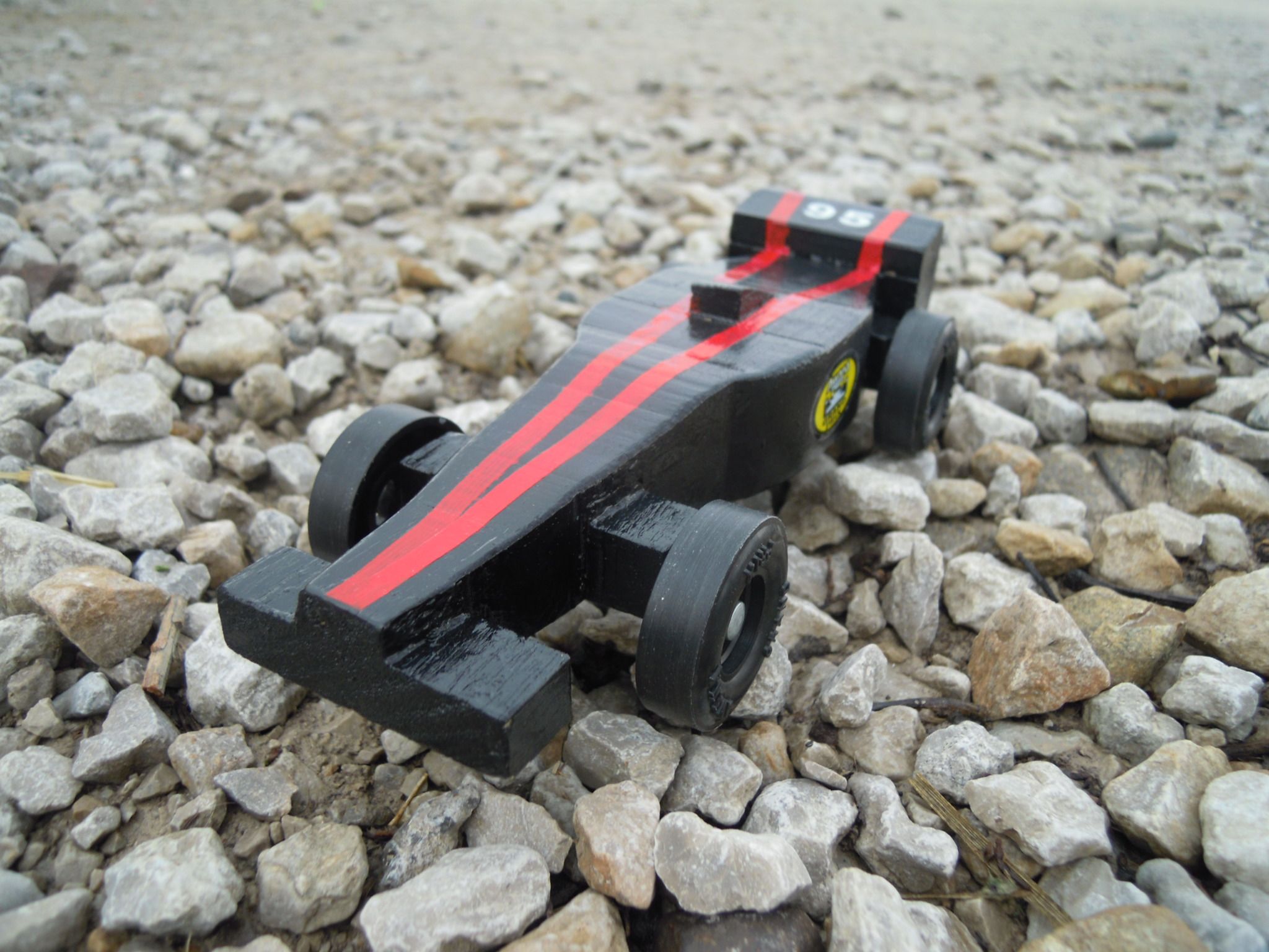 F1 Pinewood Derby Car
