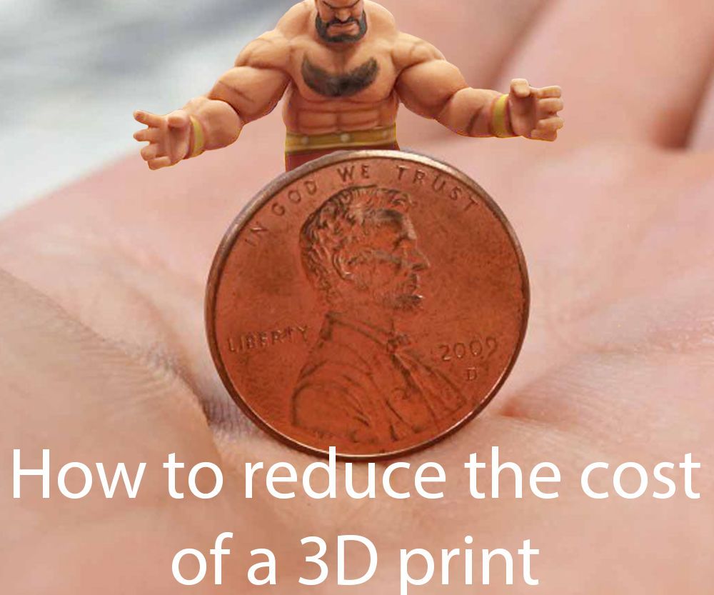 How to Reduce the Cost of a 3D Print