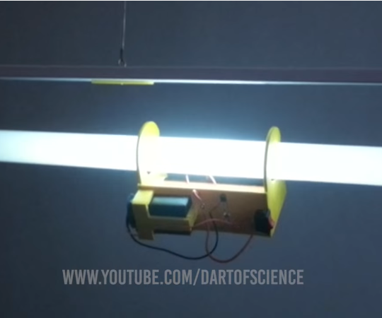 How to Make a Bulb Light Up Without Wires - Tesla Coil 