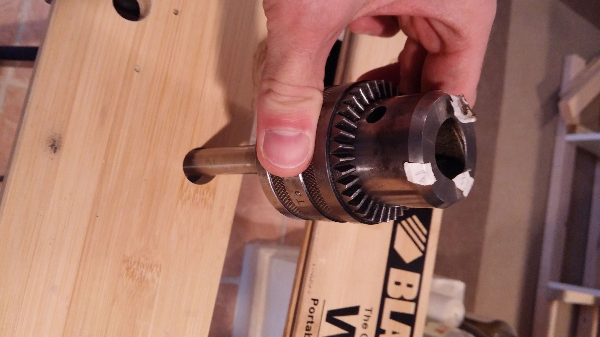 Drill Press Chuck Replacement 9 Steps Instructables