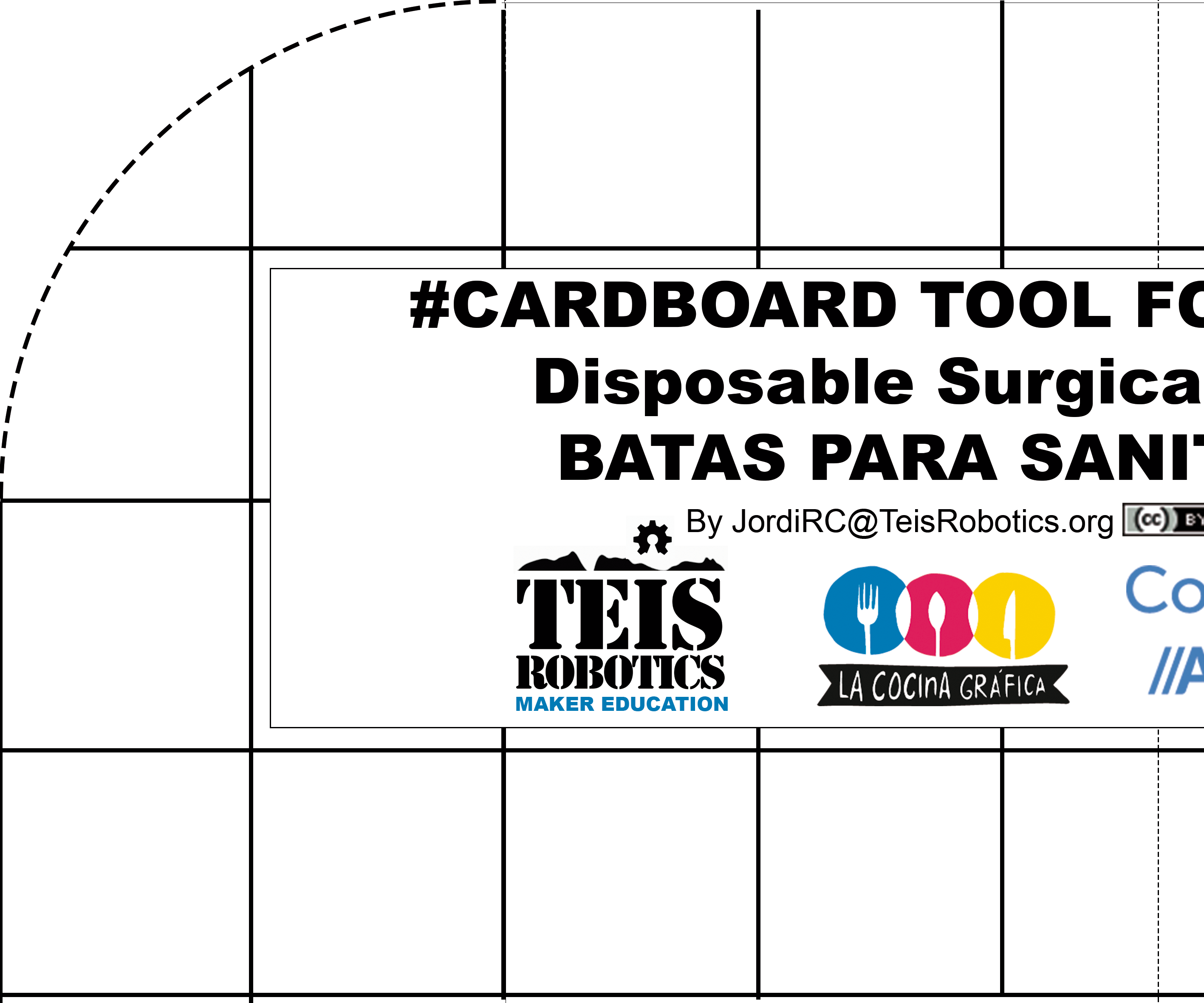 How to Make Disposable Gowns for Healthcare Personnel / Como Hacer Batas Desechables Para Personal Sanitario