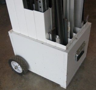 Instructables Material Rack Rack for Storing and Organizing Long Pieces of Material - Instructables