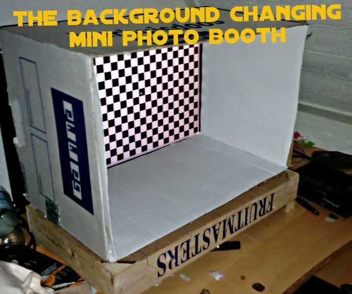 Background Changing Mini Photo Booth