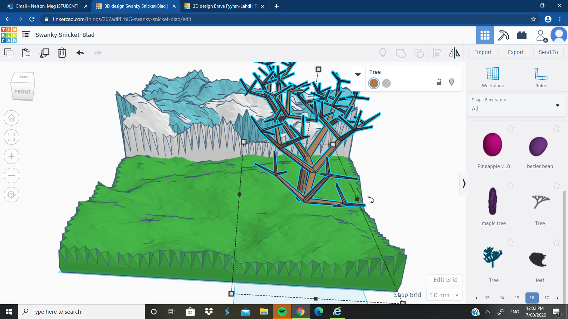 Forest on Tinkercad 7 Steps Instructables