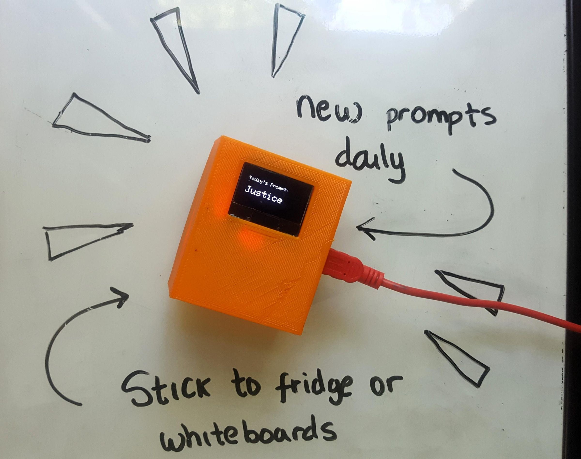 Art Prompt Magnet