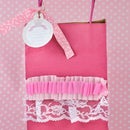 Easy Ruffled Gift bags