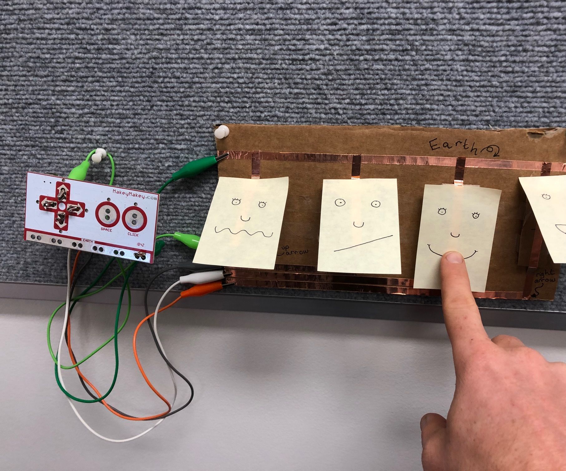 MakeyMakey Exit Ticket Data Collector