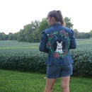 Paint ANY Pet on a Denim Jacket