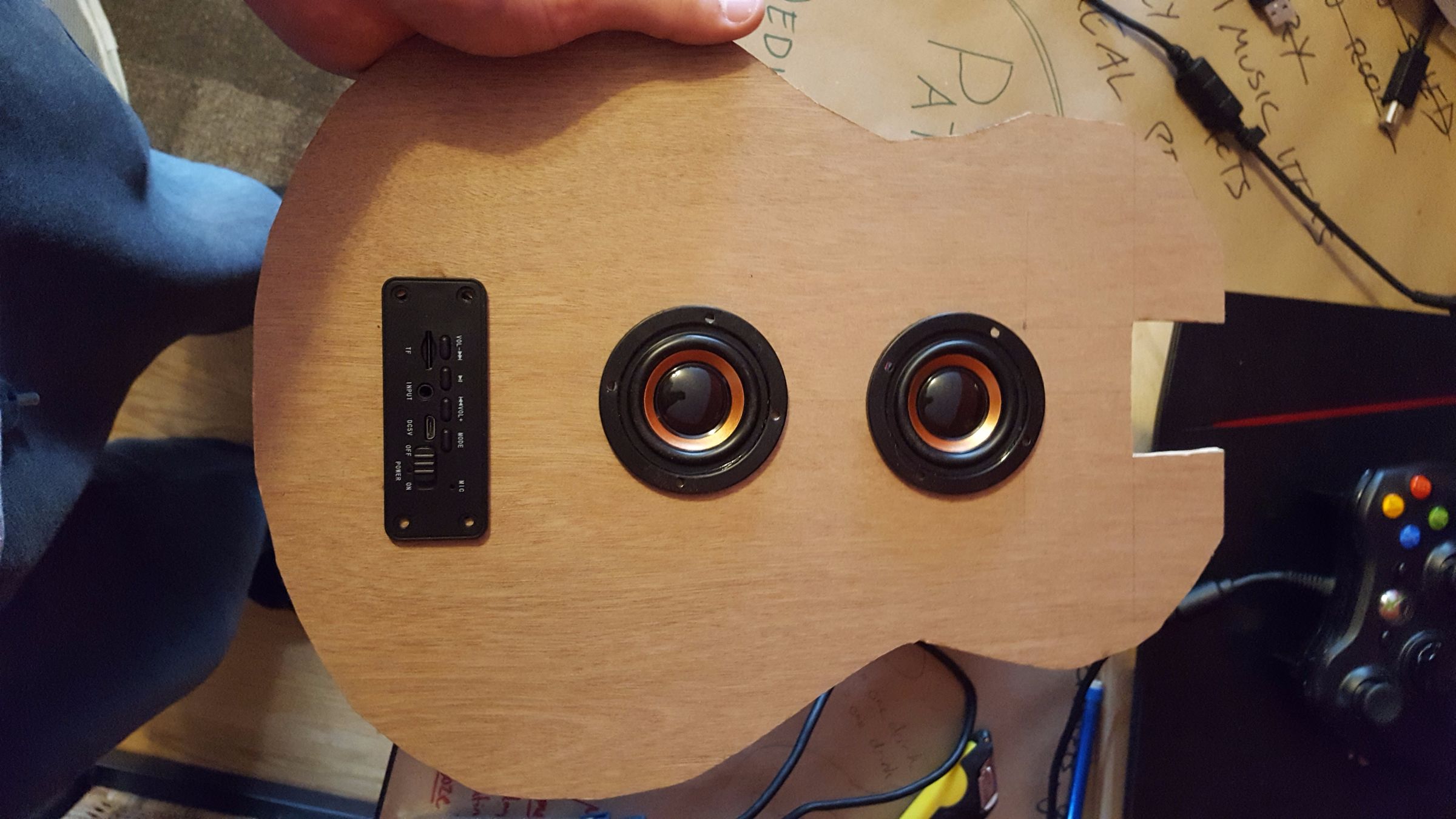 Wall Hanging Ukulele Speaker 7 Steps (with Pictures) Instructables