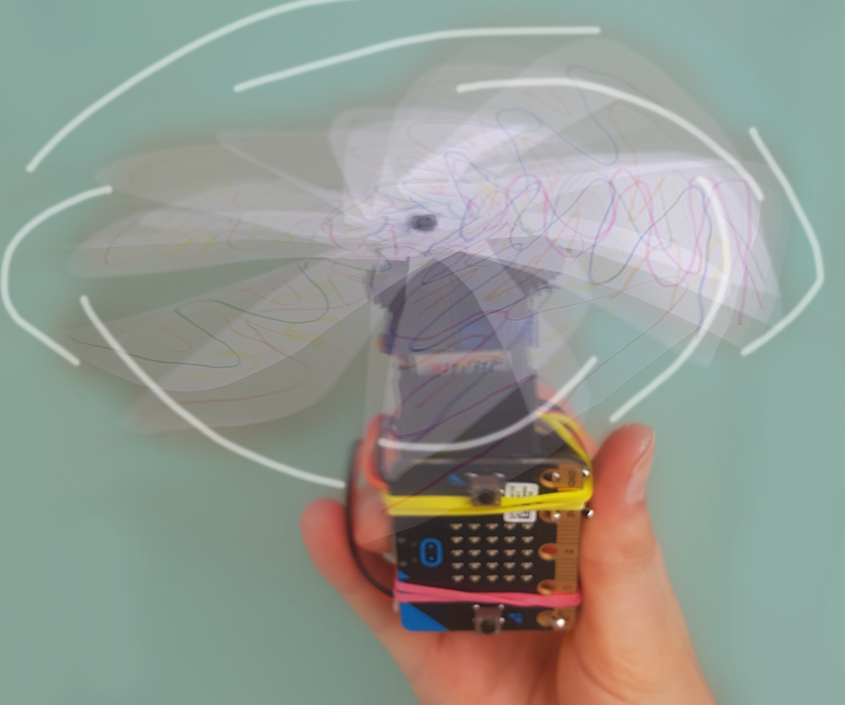 Micro:bit No-code Summer Hand Fan